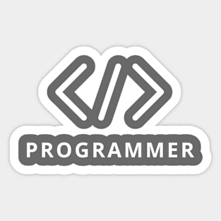 Programmer Sticker